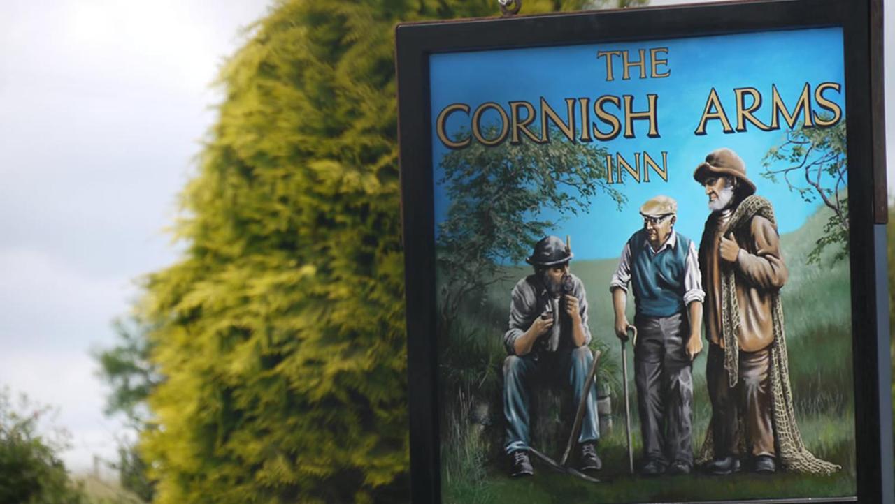 Cornish Arms Inn Port Isaac 2 Miles Pendoggett Exterior foto